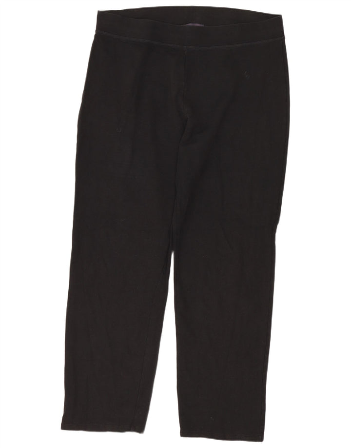 Marks & Spencer Damen Leggings UK 14 Große schwarze Baumwolle