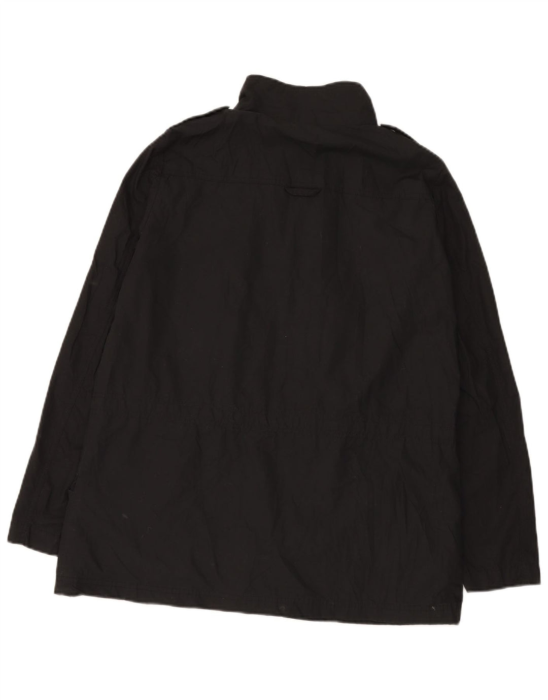 Zara Damen Militärjacke UK 16 Large Schwarz