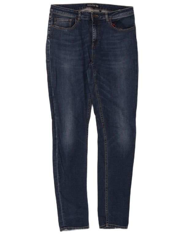 Woolrich Womens Slim Jeans W31 L30 Navy Blue Cotton
