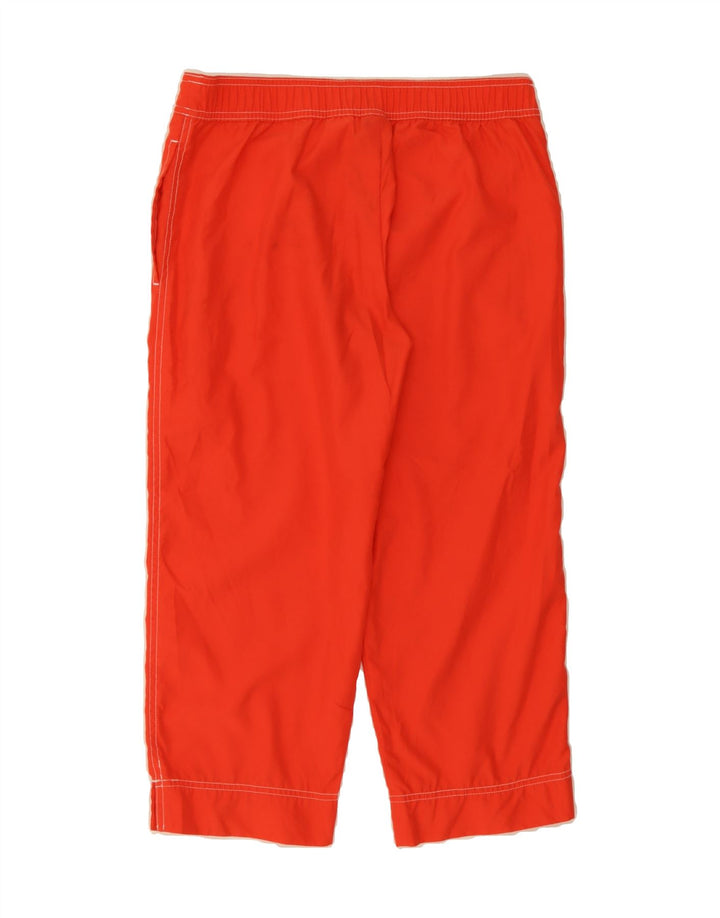 NIKE Womens Straight Capri Trousers US 8/10 Medium W32 L22  Orange Vintage Nike and Second-Hand Nike from Messina Hembry 
