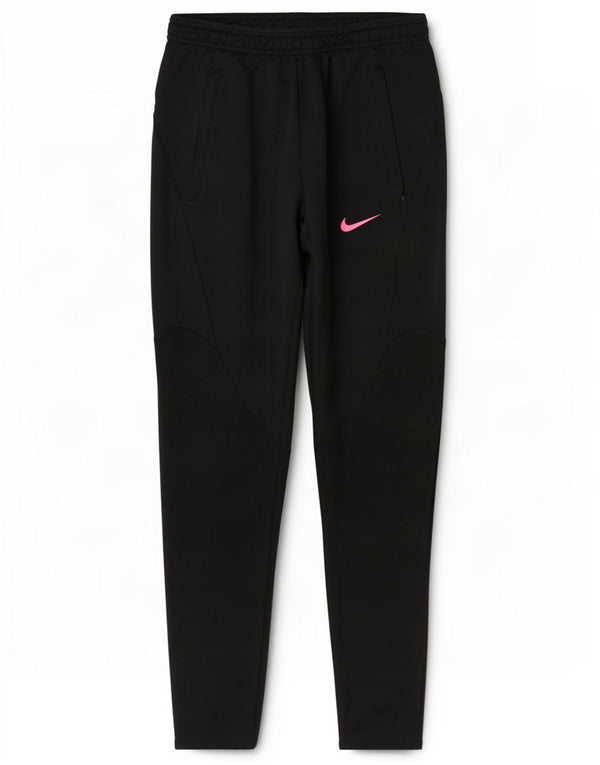 Nike Damen Dri Fit Slim Trainingshose UK 10 Small Schwarz Polyester