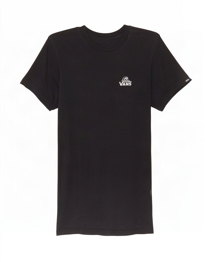 Vans Herren Grafik T-Shirt Top XS Schwarz Baumwolle