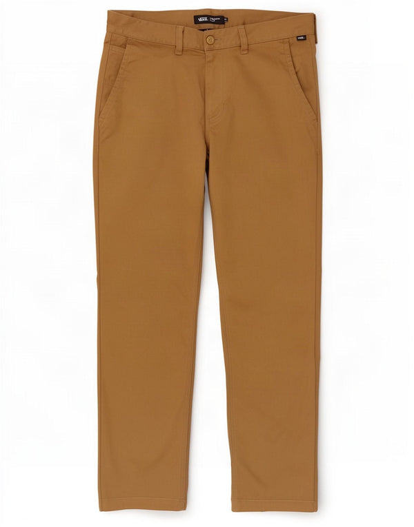 Vans Herren Slim Fit Chinohose W32 L27 Beige Baumwolle
