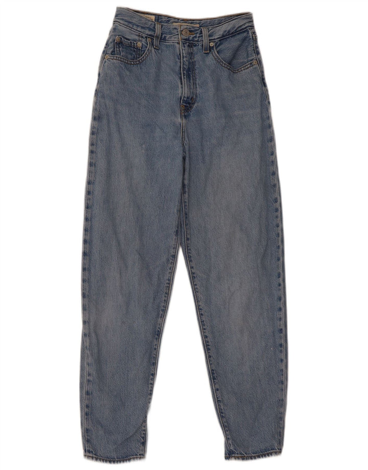 Levi's Damen Tapered Jeans W25 L29 Blau