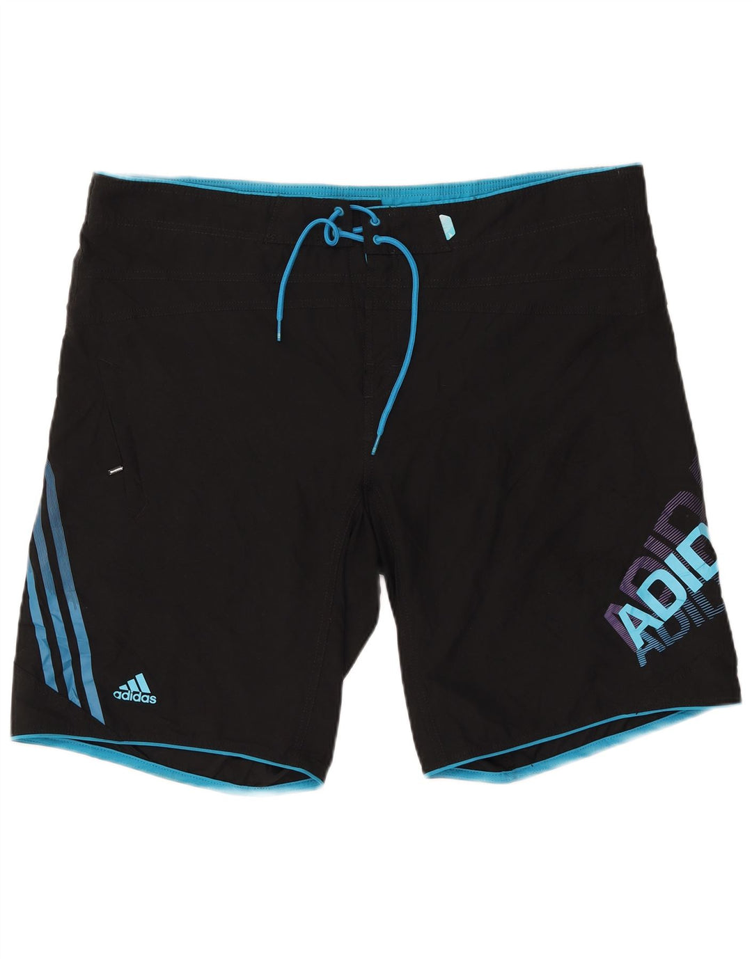 ADIDAS Herren Graphic Badeshorts XL Schwarz Polyester