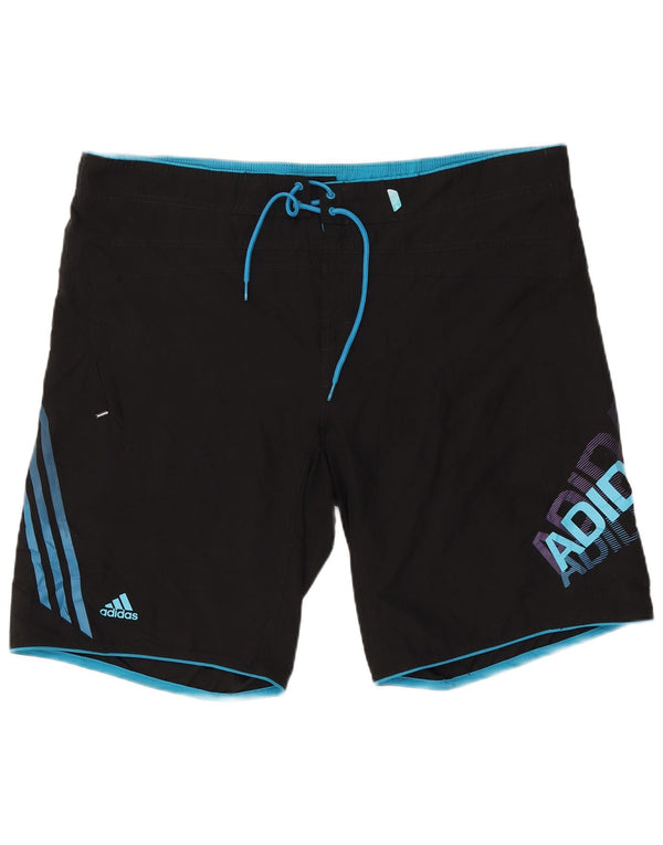 ADIDAS Herren Graphic Badeshorts XL Schwarz Polyester
