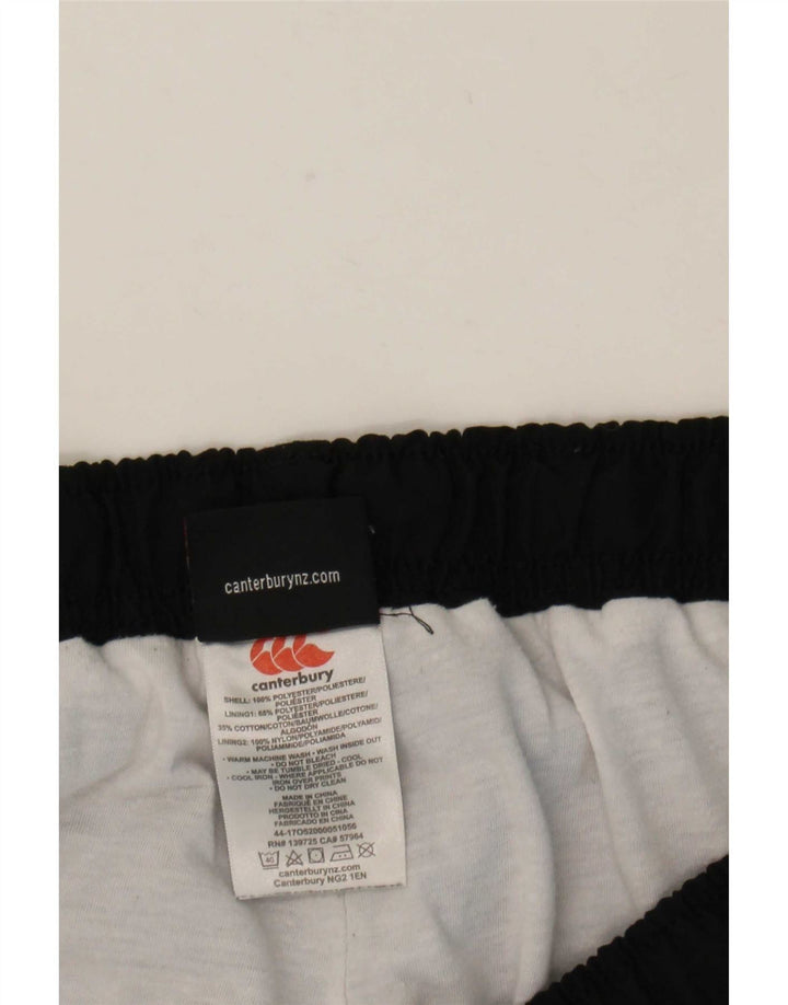 Canterbury Herren-Windbreaker-Hose mit Grafik, 2XL, schwarzes Polyester