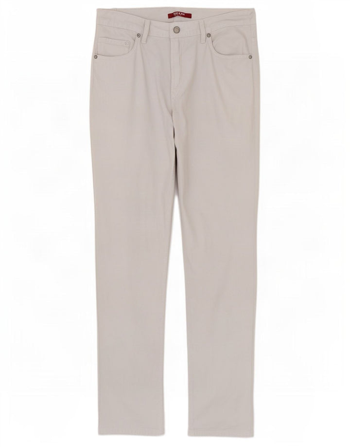 Carrera Herren Slim Freizeithose W36 L34 Graue Baumwolle