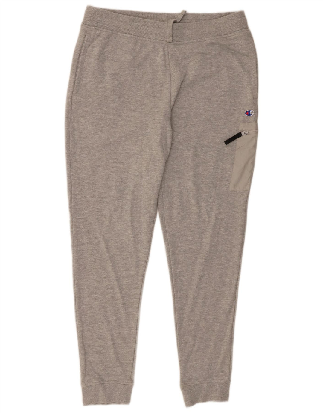 Champion Herren-Cargo-Trainingshose, Jogginghose, mittelgrau gefleckte Baumwolle