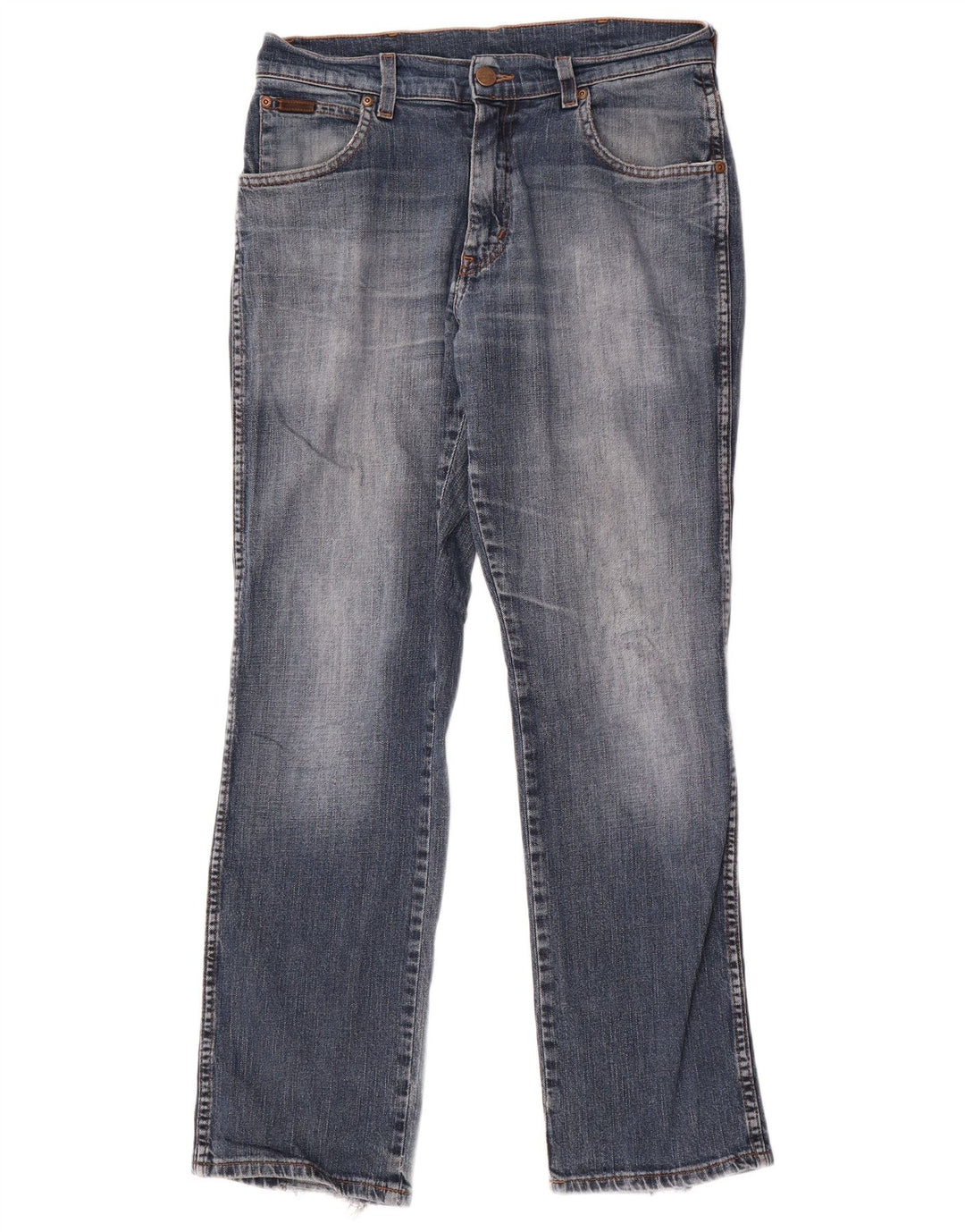 Wrangler Herren Texas Stretch Straight Jeans W31 L30 Blaue Baumwolle