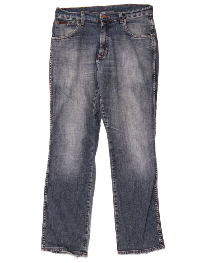 Wrangler Herren Texas Stretch Straight Jeans W31 L30 Blaue Baumwolle