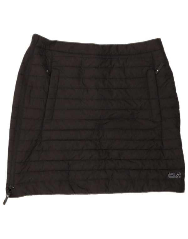 JACK WOLFSKIN Damen Isolierter A-Linien-Rock W34 Large Schwarz Polyester