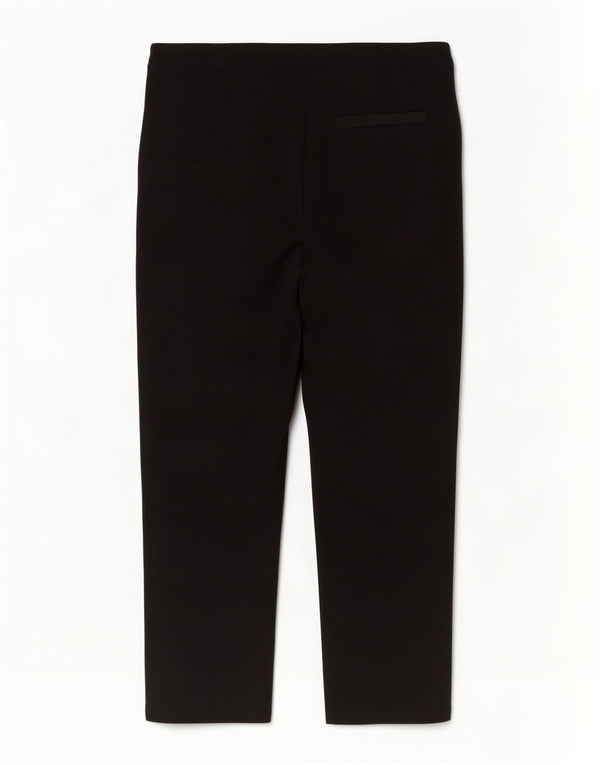 Marks & Spencer Damen Gerade Chinohose UK 16 Large W34 L28 Schwarz