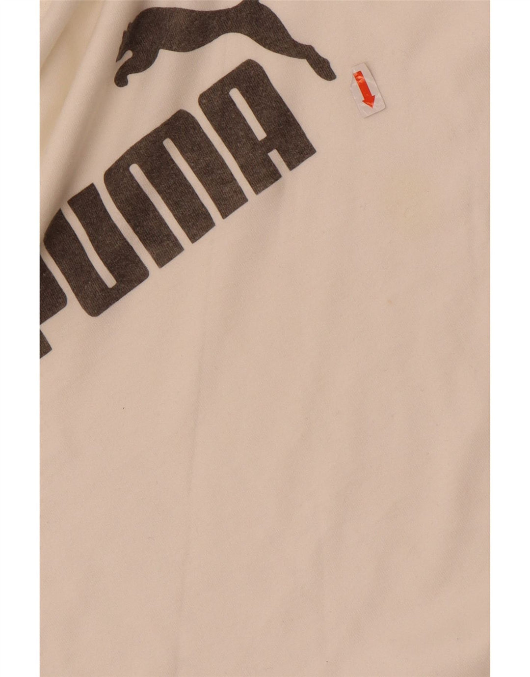 Puma Herren Graphic Top Langarm Small Weiß