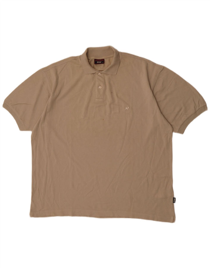 Rifle Herren Poloshirt 2XL Beige