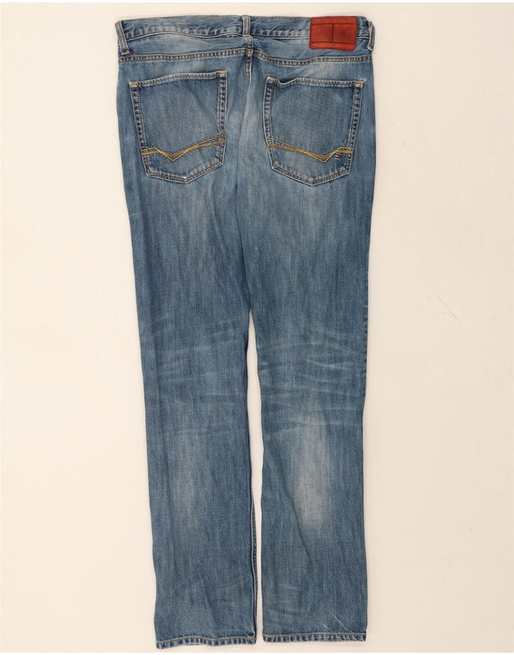 Tommy Hilfiger Herren Straight Jeans W33 L32 Blau