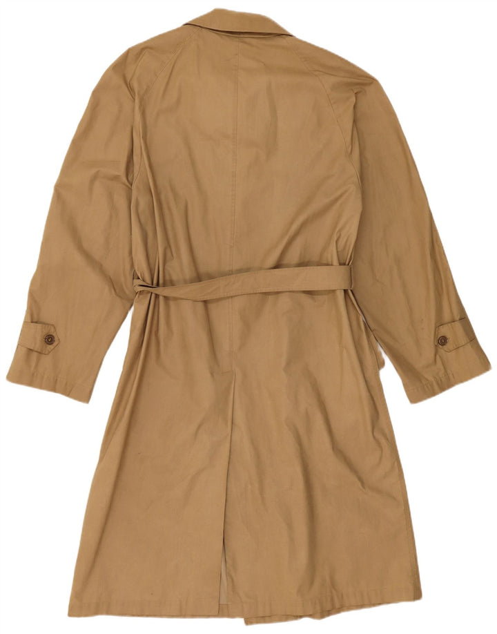 Vintage Herren Trenchcoat IT 50 Large Beige Polyester