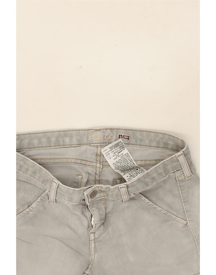 LEVI'S Womens Slim Jeans W27 L26  Grey Cotton Vintage Levi's and Second-Hand Levi's from Messina Hembry 