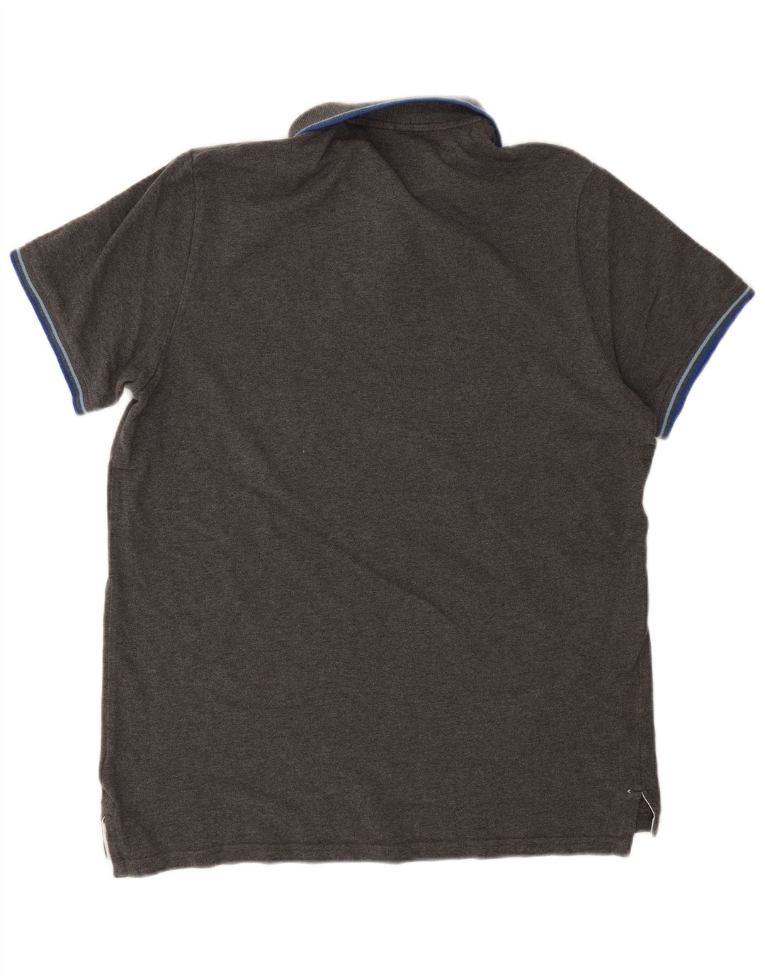 Superdry Herren-Poloshirt 2XL aus grauer Baumwolle