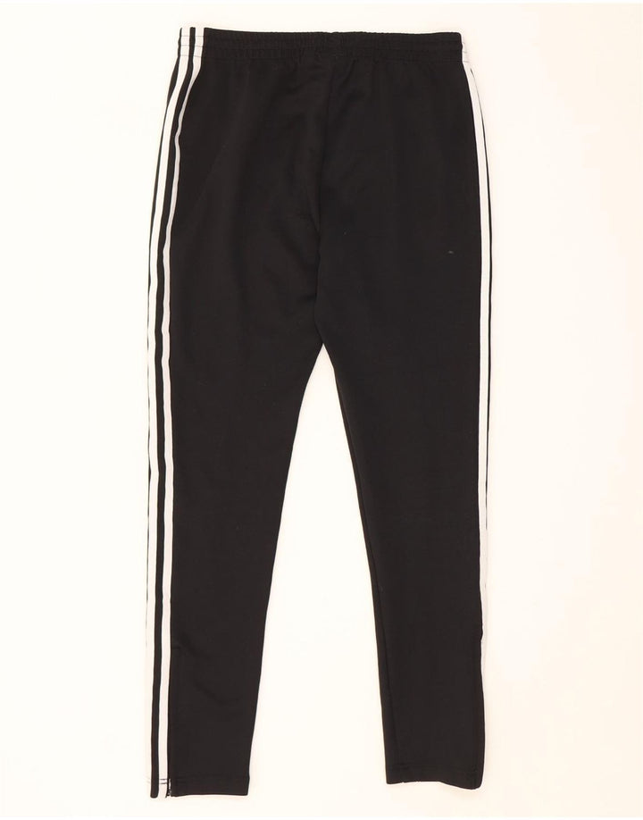 ADIDAS Damen Trainingshose UK 8 Small Schwarz Polyester
