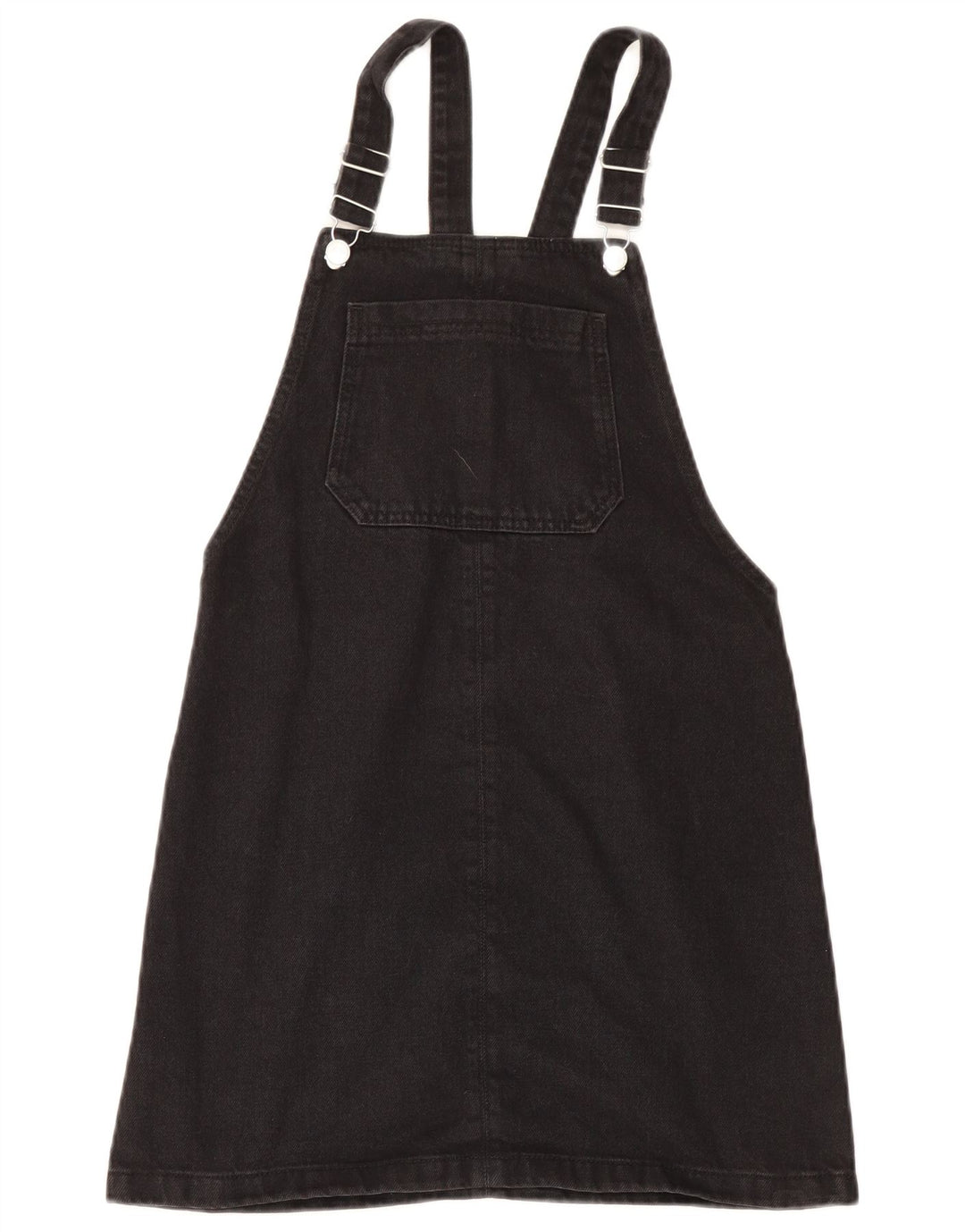 Topshop Denim-Latzkleid für Damen, Größe S, Größe S, Schwarz, Polyester