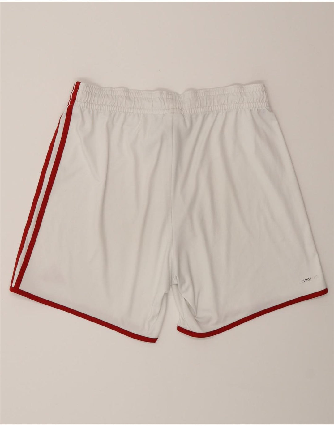 Adidas Herren Climalite Sport Shorts Großes weißes Polyester