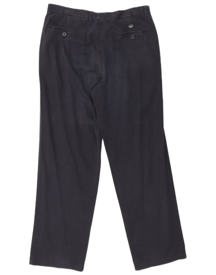 Dockers Herren gerade Chinohose W36 L32 Marineblau