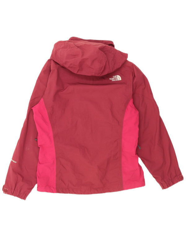 THE NORTH FACE Damen Übergroße Regenjacke UK 10 Small Burgund