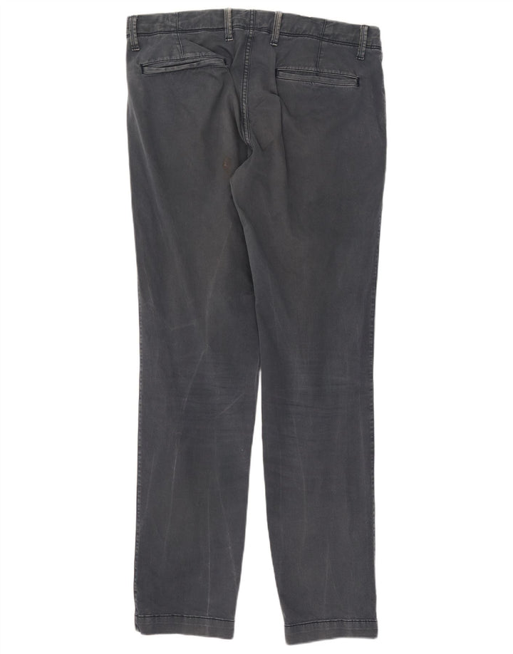 Gap Slim Chino-Hose für Herren, W34, L34, graue Baumwolle