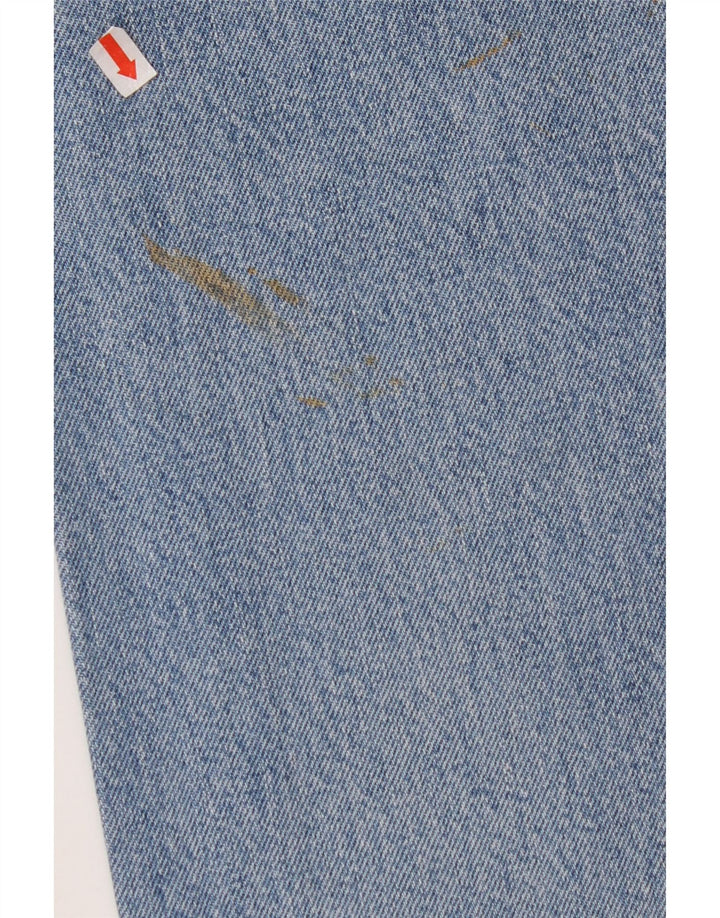 LEVI'S Herren 501 Straight Jeans W33 L29 Blaue Baumwolle