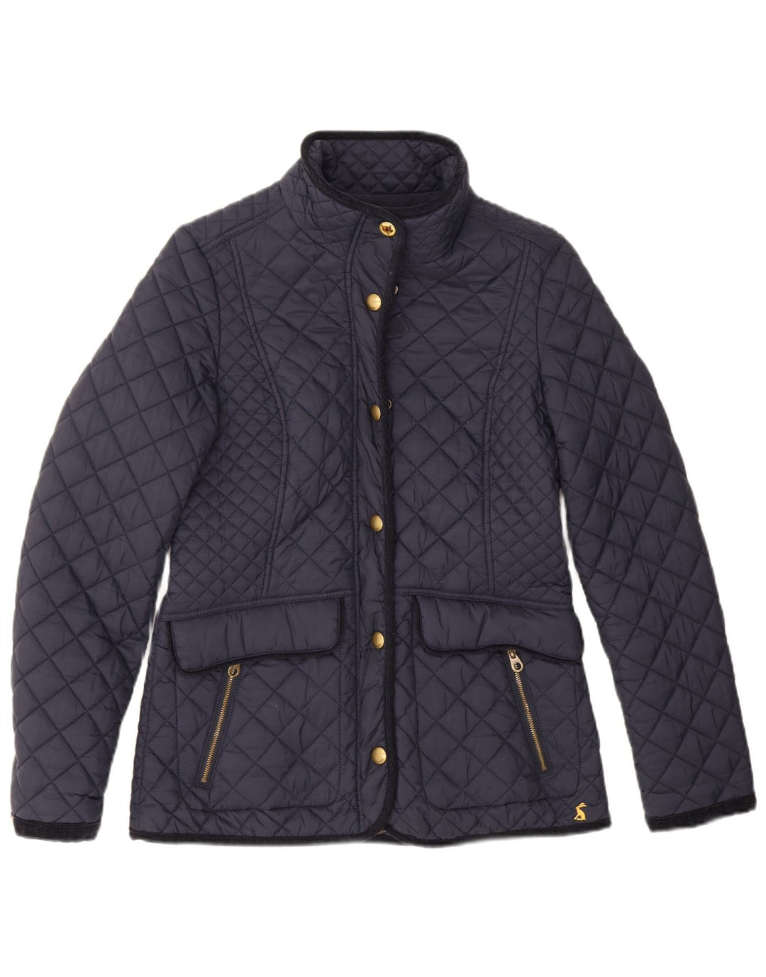 Joules Damen Steppjacke UK 12 Medium Marineblau Polyamid