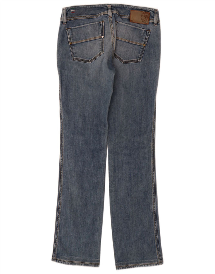 Diesel Damen Reckfly Straight Jeans W27 L32 Blaue Baumwolle