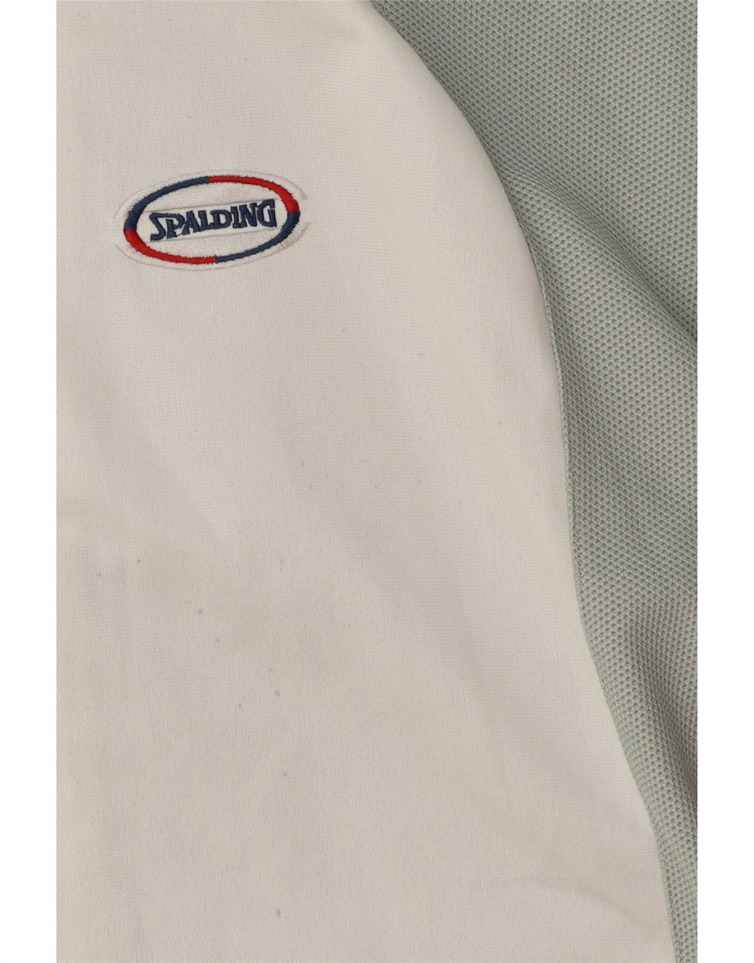 SPALDING Mens Hooded Tracksuit Top Jacket 2XL Navy Blue Colourblock Vintage Spalding and Second-Hand Spalding from Messina Hembry 