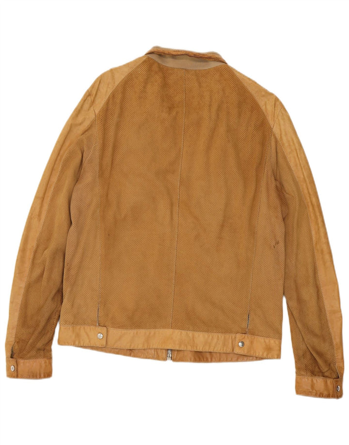 AFG Herren Wildlederjacke IT 50 Large Beige