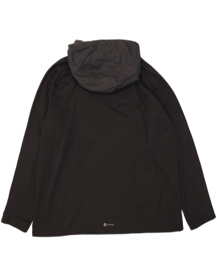 Adidas Herren Aeroready Hoodie Pullover 2XL Schwarz Polyester