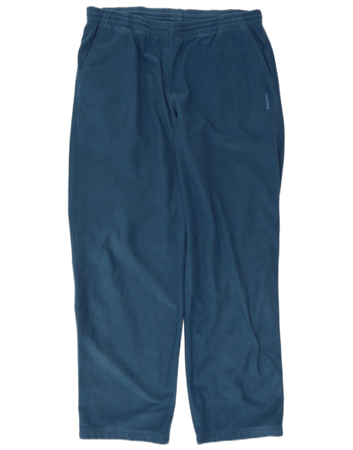 Diadora Herren-Trainingshose, groß, aus blauem Polyester