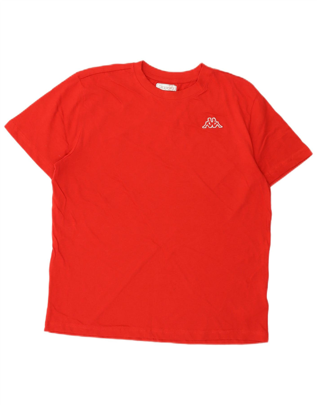Kappa Herren T-Shirt Top Large Rot Baumwolle