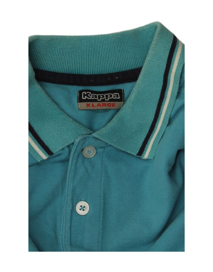 Kappa Herren Poloshirt XL Blau