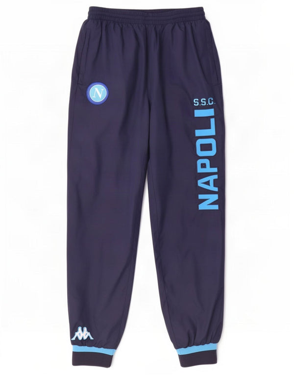 Kappa Herren Napoli Trainingshose, Jogginghose, Größe S, Marineblau, Farbblock