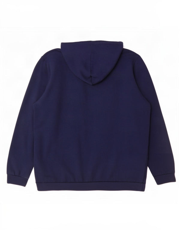 Adidas Herren Kapuzenpullover, groß, marineblau, Baumwolle