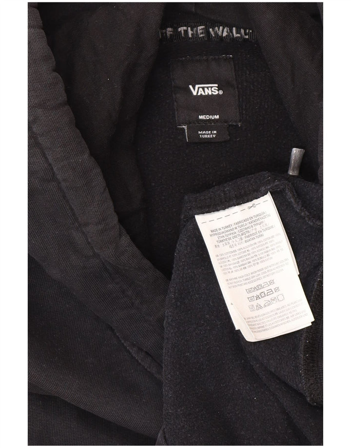 Vans Herren-Kapuzenpullover aus mittelschwarzer Baumwolle