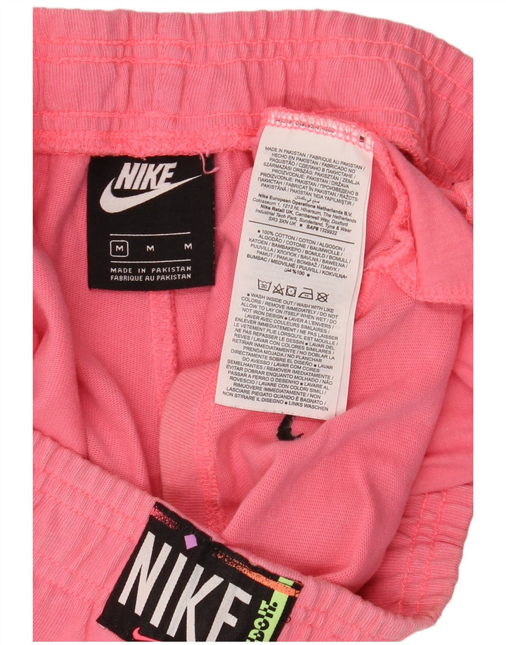 Nike Damen Sportshorts UK 14 Mittelrosa Baumwolle