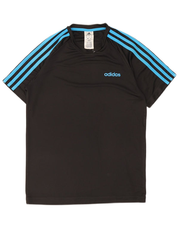 Adidas Herren T-Shirt Top Small Schwarz Polyester