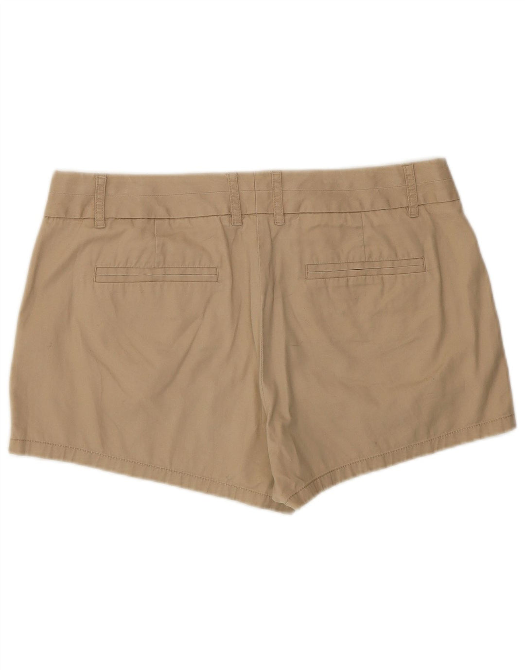 J. Crew Damen Broken In Chino Shorts US 10 Large W34 Beige Baumwolle