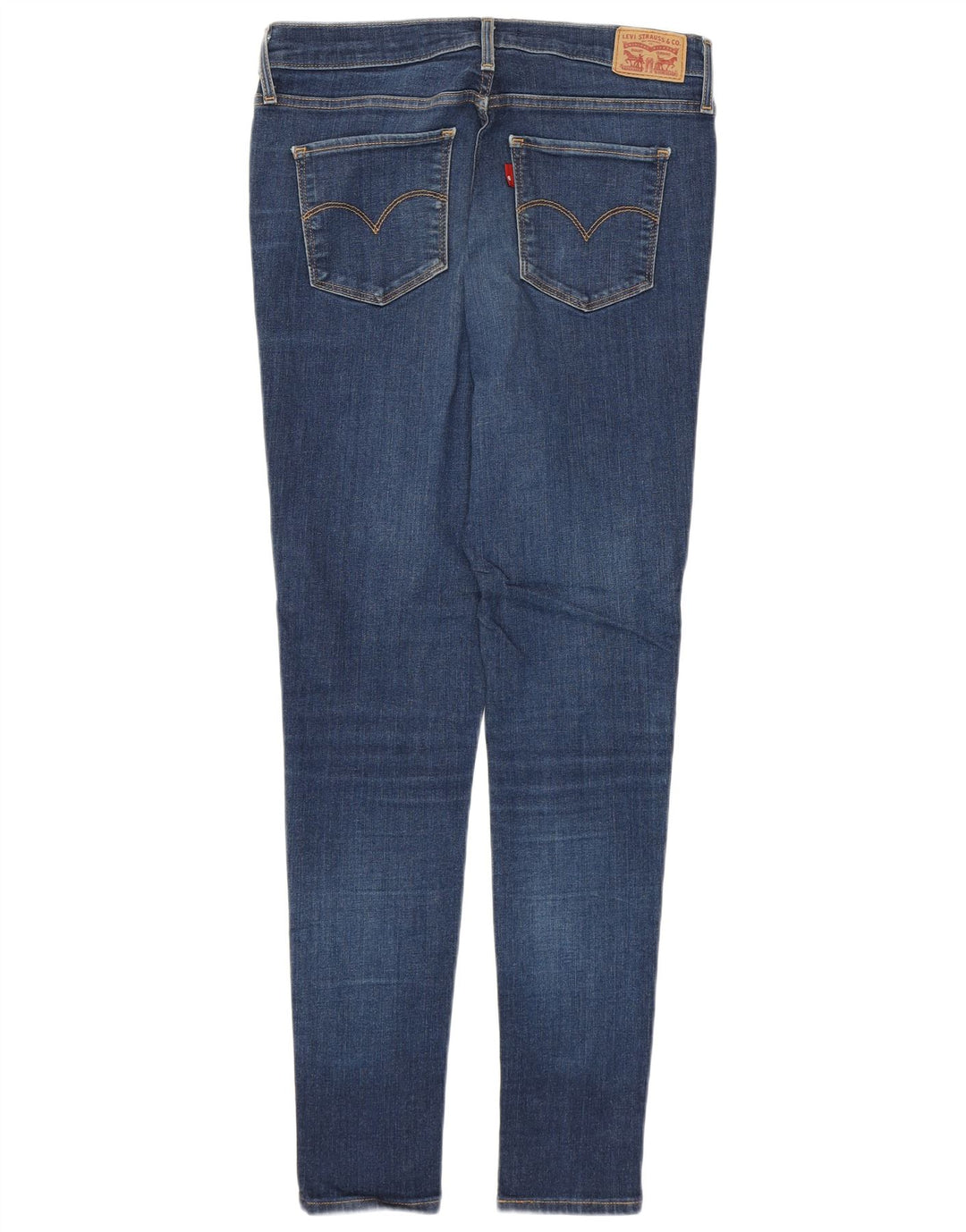 Levi's Damen Skinny Jeans W31 L30 Blaue Baumwolle