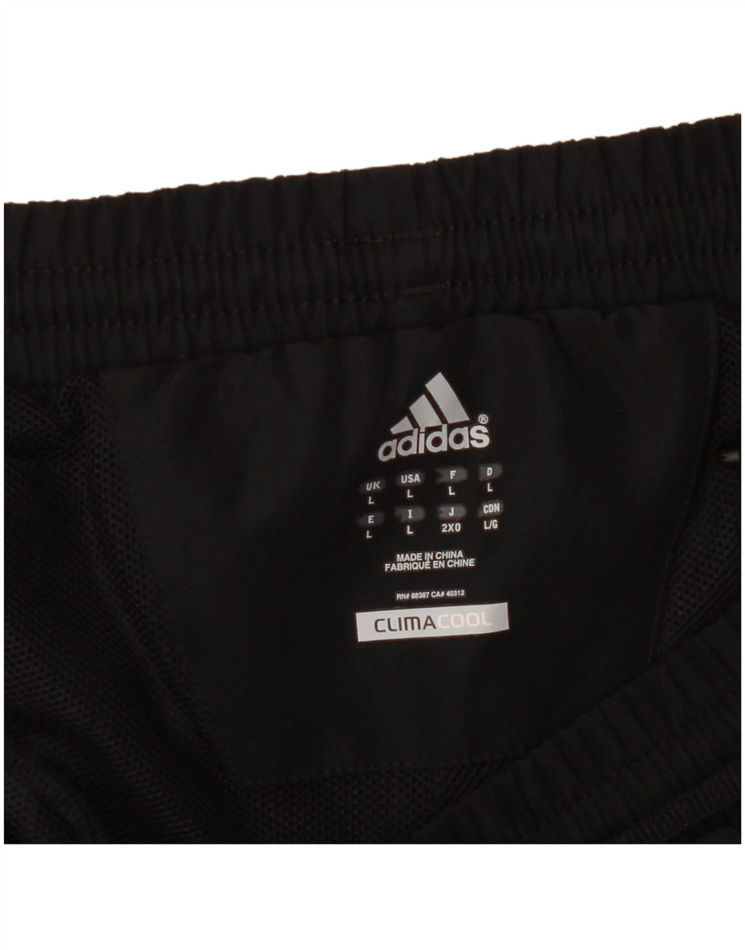 Adidas Damen Climacool Crop Trainingshose UK 16 Large Schwarz