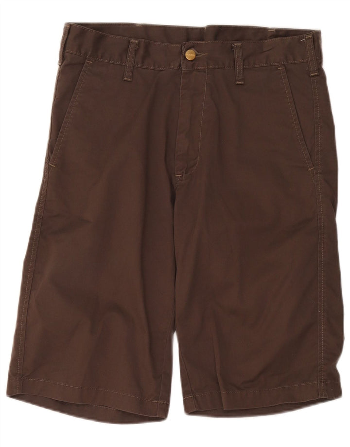 Carhartt Herren Regular Chino Shorts W32 Mittelbraunes Polyester