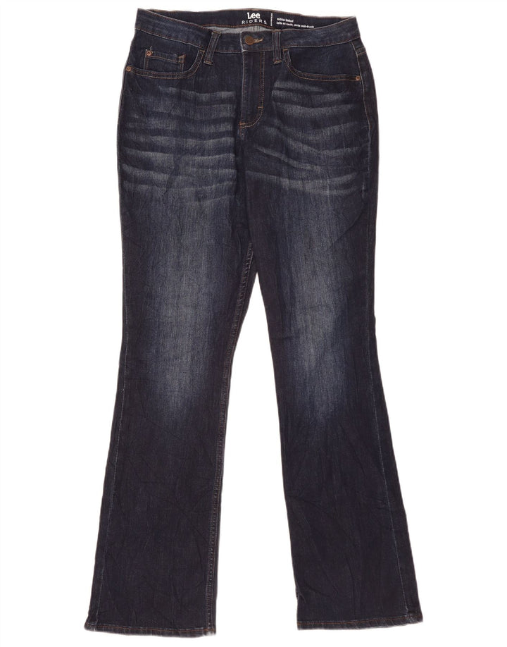 Lee Damen Riders Mid Rise Bootcut Jeans US 8 Medium W31 L32 Marineblau
