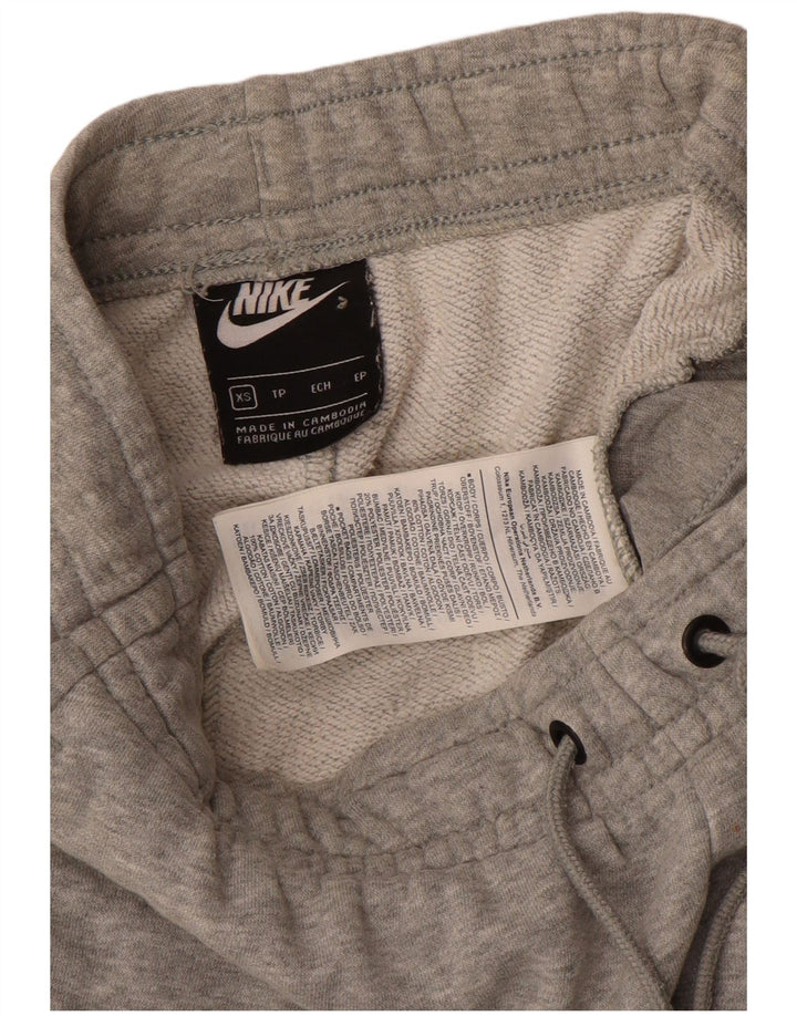 NIKE Herren-Trainingshose, Jogginghose, XS, graue Baumwolle