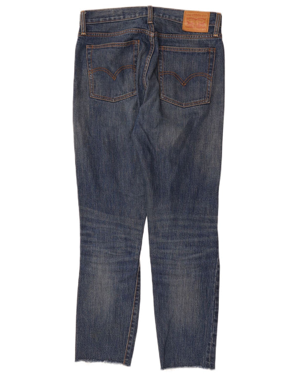 Levi's Damen-Jeans „White Oak“ mit hoher Taille, gerade, W28, L28, blaue Baumwolle